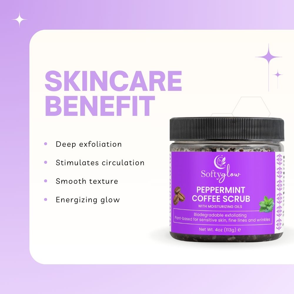 Peppermint Coffee Scrub